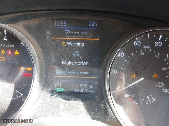 2019 Nissan Rogue SL with VIN 5N1AT2MTXKC768108, listed as a IAAI auction lot 41142400 with 99,801 mi miles. Bid and sale history available at carsss.com. Image 7.