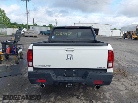2023 Honda Ridgeline Black Edition with VIN 5FPYK3F88PB018969, listed as a IAAI auction lot 42264424 with 19,193 mi miles and . Bid and sale history available at DreamBid. Image 16.