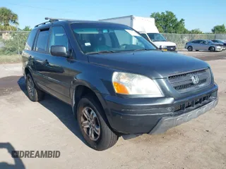 2003 Honda Pilot EX with VIN 2HKYF18533H612563, listed as a IAAI auction lot 41986321 with 259,252 mi miles and . Bid and sale history available at DreamBid. Image 1.