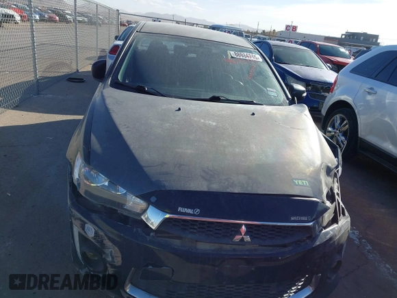 2017 Mitsubishi Lancer ES with VIN JA32U2FU3HU004629, listed as a IAAI auction lot 41293995 with 81,208 mi miles. Bid and sale history available at carsss.com. Image 12.
