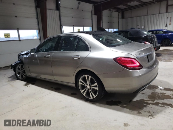 2019 Mercedes-Benz C 300 with VIN 55SWF8EB9KU303749, listed as a Copart auction lot 47568325 with Not provided miles and Salvage title. Bid and sale history available at DreamBid. Image 2.