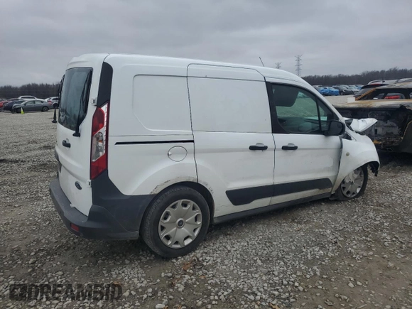 2018 Ford Transit Connect XL with VIN NM0LS6E70J1351080, listed as a Copart auction lot 43360945 with 147,048 mi miles and Salvage title. Bid and sale history available at DreamBid. Image 3.