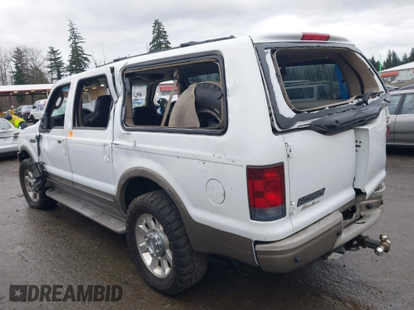 2005 Ford Excursion Eddie Bauer with VIN 1FMSU45P35EA23112, listed as a IAAI auction lot 41173557 with Not Provided miles and . Bid and sale history available at DreamBid. Image 3.