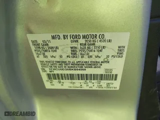 2011 Ford Escape Limited with VIN 1FMCU0EG0BKB94569, listed as a IAAI auction lot 41466649 with 86,748 mi miles. Bid and sale history available at carsss.com. Image 9.