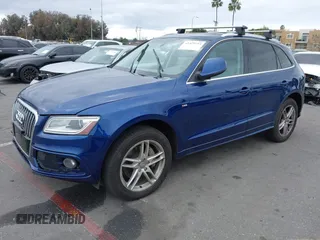 2014 Audi Q5 Premium Plus with VIN WA1DGBFP0EA023321, listed as a IAAI auction lot 41429754 with 90,025 mi miles. Bid and sale history available at carsss.com. Image 2.