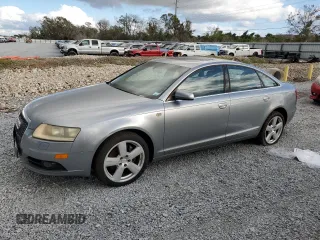 2008 Audi A6 with VIN WAUDH74F08N032122, listed as a Copart auction lot 84974474 with 197,396 mi miles and Clean Title. Bid and sale history available at carsss.com. Image 1.