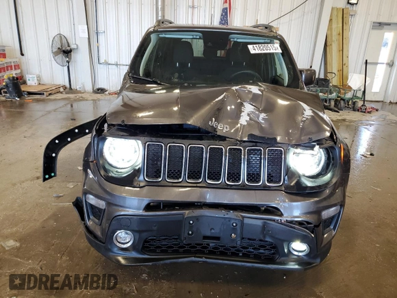 2021 Jeep Renegade Latitude with VIN ZACNJDB10MPM67416, listed as a Copart auction lot 41820515 with 36,119 mi miles and Non repairable. Bid and sale history available at DreamBid. Image 5.