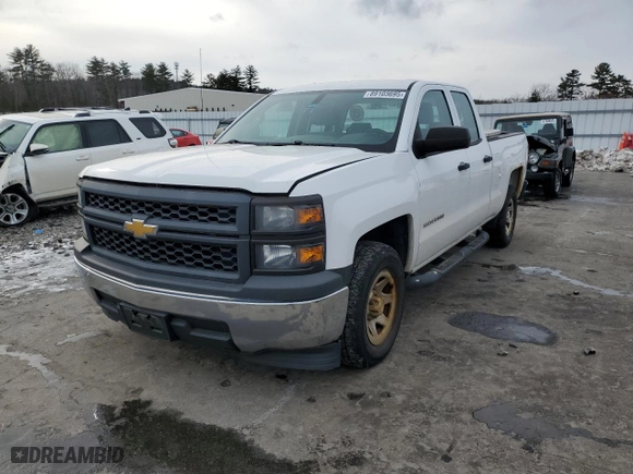 2014 Chevrolet Silverado 1500 Work Truck with VIN 1GCRCPEH6EZ356140, listed as a Copart auction lot 89103695 with 163,815 mi miles and Clean Title. Bid and sale history available at carsss.com. Image 1.