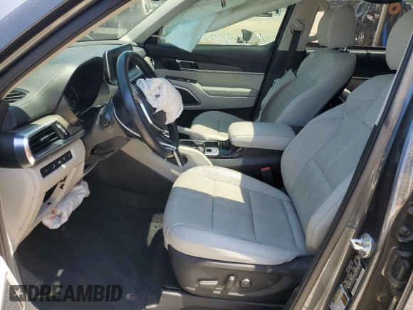 2022 Kia Telluride EX with VIN 5XYP34HC5NG299630, listed as a Copart auction lot 55472225 with 33,322 mi miles and Salvage title. Bid and sale history available at DreamBid. Image 7.