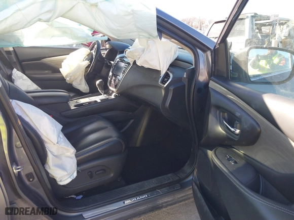 2018 Nissan Murano Platinum with VIN 5N1AZ2MH3JN138153, listed as a IAAI auction lot 41452921 with 123,643 mi miles. Bid and sale history available at carsss.com. Image 5.