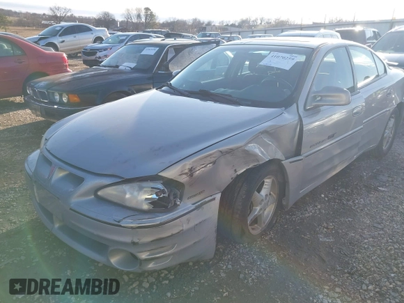 2000 Pontiac Grand Am GT1 with VIN 1G2NV52E6YC553053, listed as a IAAI auction lot 41070259 with 206,629 mi miles. Bid and sale history available at carsss.com. Image 6.