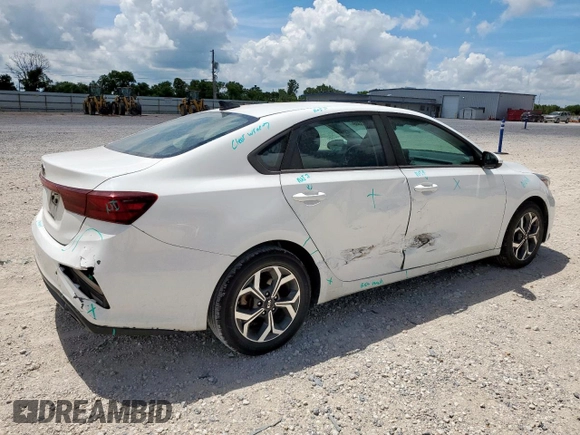 2019 Kia Forte LXS with VIN 3KPF24AD0KE010115, listed as a Copart auction lot 62573385 with 62,926 mi miles and Salvage title. Bid and sale history available at DreamBid. Image 3.
