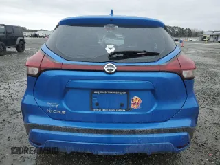 2021 Nissan Kicks S with VIN 3N1CP5BV4ML496060, listed as a Copart auction lot 48102605 with 75,766 mi miles and Salvage Title. Bid and sale history available at carsss.com. Image 6.