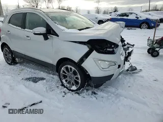 2019 Ford EcoSport Titanium with VIN MAJ3S2KE2KC268213, listed as a Copart auction lot 88722635 with 88,449 mi miles and Salvage Title. Bid and sale history available at DreamBid. Image 12.