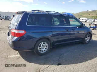 2005 Honda Odyssey EX with VIN 5FNRL38455B083151, listed as a Copart auction lot 51298125 with 210,854 mi miles and Salvage Title. Bid and sale history available at carsss.com. Image 3.