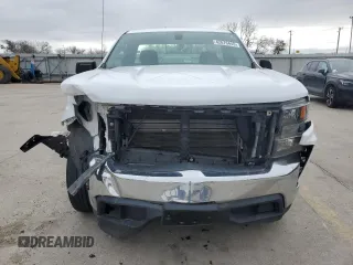 2021 Chevrolet Silverado 1500 Work Truck with VIN 3GCNWAEF2MG407021, listed as a Copart auction lot 42676445 with 24,628 mi miles and Salvage Title. Bid and sale history available at carsss.com. Image 5.