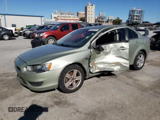 2008 Mitsubishi Lancer DE with VIN JA3AU26U58U004126, listed as a Copart auction lot 80566304 with 162,385 mi miles and Salvage Title. Bid and sale history available at carsss.com. Image 1.