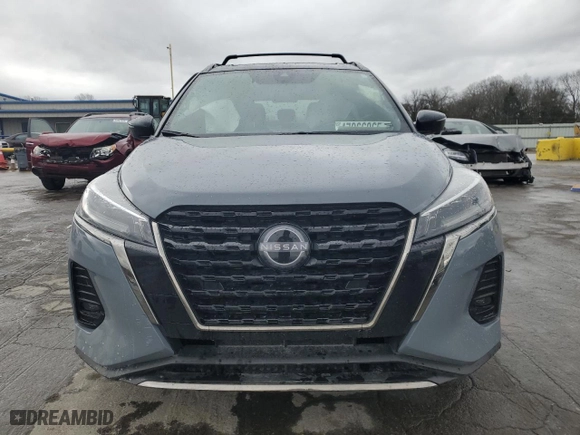 2024 Nissan Kicks SR with VIN 3N1CP5DV2RL512518, listed as a Copart auction lot 47966065 with 11,944 mi miles and Salvage Title. Bid and sale history available at carsss.com. Image 5.