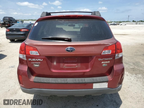 2012 Subaru Outback 2.5i Prem with VIN 4S4BRBGC1C3241011, listed as a Copart auction lot 54613955 with 202,641 mi miles and Clean Title. Bid and sale history available at carsss.com. Image 6.
