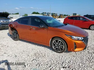 2024 Nissan Sentra SR with VIN 3N1AB8DV5RY380137, listed as a Copart auction lot 59745995 with 8,444 mi miles and Salvage title. Bid and sale history available at DreamBid. Image 4.