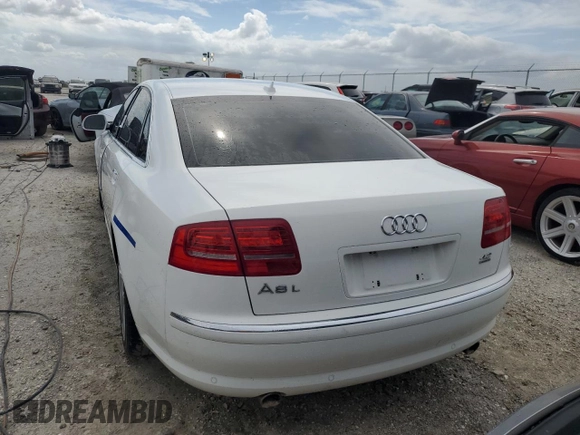 2009 Audi A8 L 4.2L with VIN WAUMV94E79N002967, listed as a Copart auction lot 76050044 with 0 mi miles and Non Repairable. Bid and sale history available at carsss.com. Image 6.