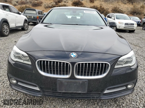 2015 BMW 5 Series 535d xDrive with VIN WBAFV3C51FD686892, listed as a Copart auction lot 81410224 with 109,264 mi miles and Salvage title. Bid and sale history available at DreamBid. Image 5.