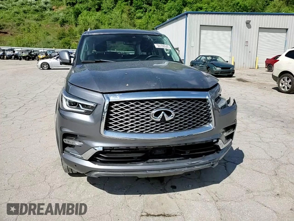 2020 Infiniti QX80 Luxe z VIN JN8AZ2NFXL9703516, wystawiony jako Copart lot #56106045 z przebiegiem 105 257 mil mil oraz Szkoda całkowita • Salvage title. Historia ofert i sprzedaży dostępna na DreamBid. Obrazek 15.