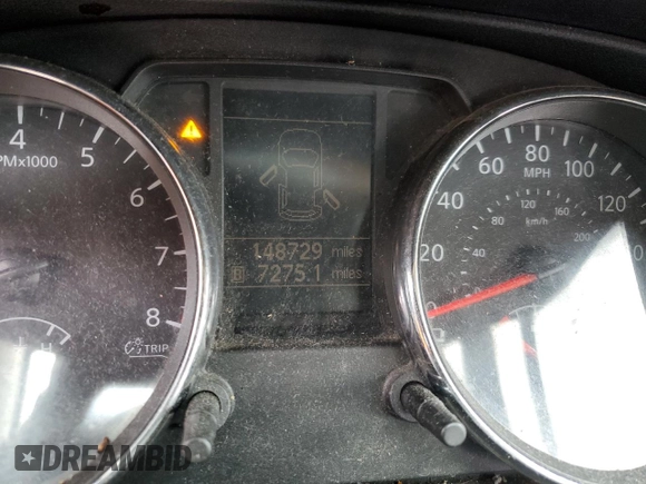 2011 Nissan Rogue SV with VIN JN8AS5MT0BW163610, listed as a Copart auction lot 52738335 with 148,729 mi miles and Salvage Title. Bid and sale history available at carsss.com. Image 9.