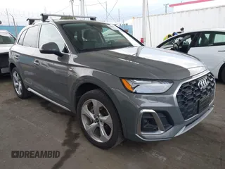 2023 Audi Q5 S line Prestige with VIN WA1FAAFY2P2016428, listed as a IAAI auction lot 42065935 with 30,546 mi miles. Bid and sale history available at carsss.com. Image 1.