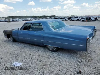 1967 Cadillac DeVille z VIN L7112679, wystawiony jako Copart lot #67846944 z przebiegiem Nie podano mil oraz Szkoda całkowita • Salvage title. Historia ofert i sprzedaży dostępna na DreamBid. Obrazek 2.