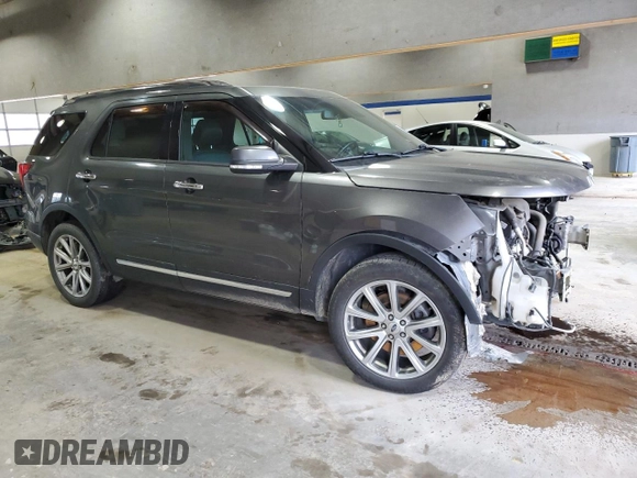 2016 Ford Explorer Limited with VIN 1FM5K8F88GGB16121, listed as a Copart auction lot 52856105 with 156,785 mi miles and Salvage Title. Bid and sale history available at carsss.com. Image 4.
