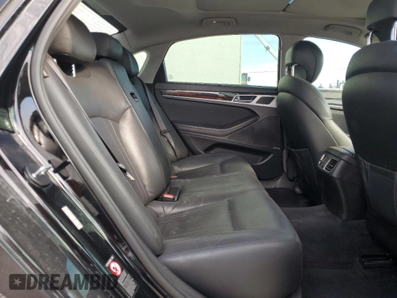 2017 Genesis G80 3.8L with VIN KMHGN4JE9HU190186, listed as a Copart auction lot 78520824 with 187,490 mi miles and Salvage Title. Bid and sale history available at DreamBid. Image 10.