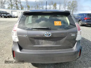 2017 Toyota Prius v Two with VIN JTDZN3EU4HJ058432, listed as a Copart auction lot 52978515 with Not Provided miles and Salvage Title. Bid and sale history available at carsss.com. Image 6.