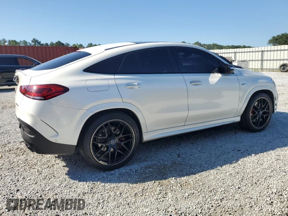 2021 Mercedes-Benz GLE 53 AMG with VIN 4JGFD6BB8MA566659, listed as a Copart auction lot 64946475 with 66,409 mi miles and Clean title. Bid and sale history available at DreamBid. Image 3.