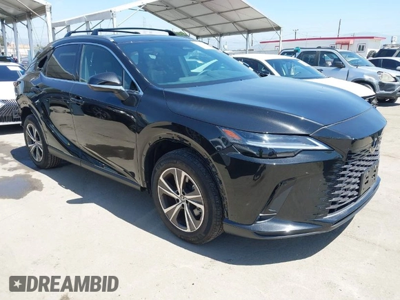 2024 Lexus RX 350 z VIN 2T2BAMBAXRC039633, wystawiony jako IAAI lot #42028871 z przebiegiem 2 668 mil mil oraz . Historia ofert i sprzedaży dostępna na DreamBid. Obrazek 1.