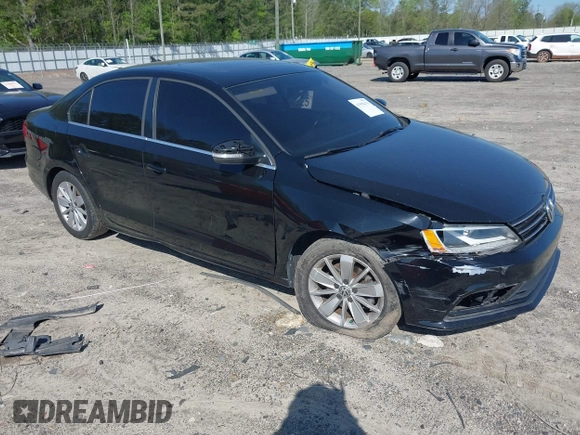 2015 Volkswagen Jetta SE with VIN 3VWD17AJ3FM301301, listed as a IAAI auction lot 41998475 with 98,407 mi miles and . Bid and sale history available at DreamBid. Image 1.