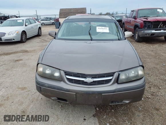 2003 Chevrolet Impala with VIN 2G1WF52E239175562, listed as a IAAI auction lot 41956437 with 232,127 mi miles and . Bid and sale history available at DreamBid. Image 12.