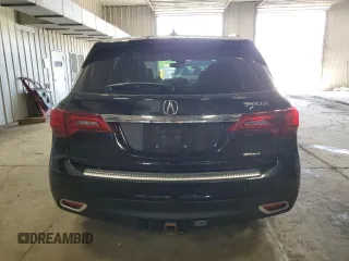 2014 Acura MDX Advance with VIN 5FRYD4H83EB037558, listed as a Copart auction lot 60697445 with 178,649 mi miles and Non repairable. Bid and sale history available at DreamBid. Image 6.