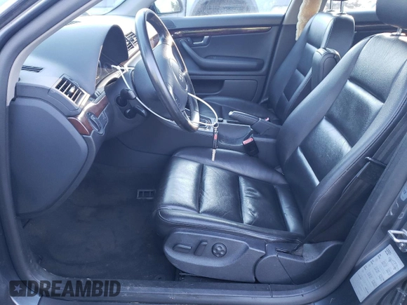 2004 Audi A4 3.0L with VIN WAULT68E64A179570, listed as a Copart auction lot 82654564 with 158,810 mi miles and Salvage Title. Bid and sale history available at carsss.com. Image 7.