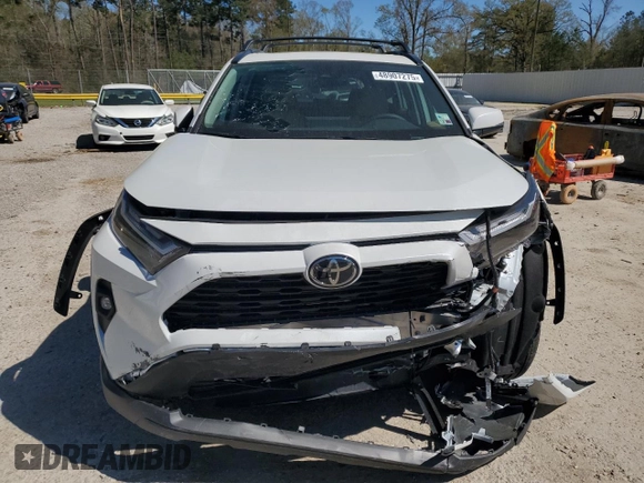 2025 Toyota RAV4 Hybrid XLE Premium with VIN 2T3B6RFVXSW084227, listed as a Copart auction lot 48907275 with 1,692 mi miles and Salvage Title. Bid and sale history available at DreamBid. Image 5.