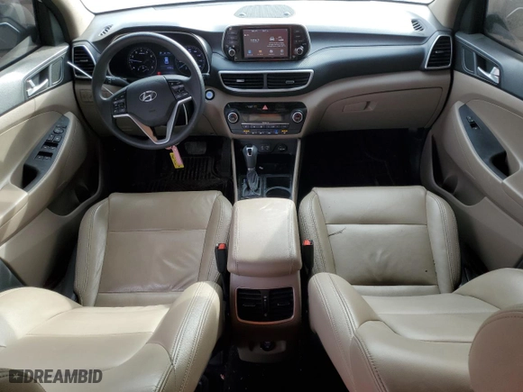 2019 Hyundai Tucson SEL with VIN KM8J33AL6KU045439, listed as a Copart auction lot 45871165 with 107,481 mi miles and Salvage Title. Bid and sale history available at carsss.com. Image 8.