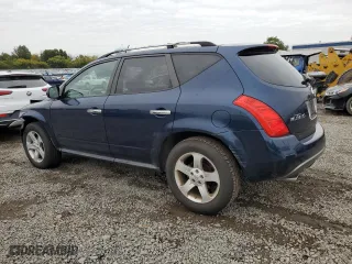2003 Nissan Murano SL with VIN JN8AZ08W33W222525, listed as a Copart auction lot 73418414 with 99,609 mi miles and Salvage Title. Bid and sale history available at carsss.com. Image 2.