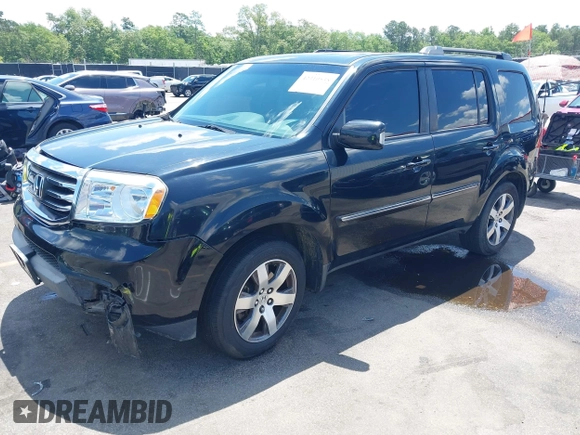 2013 Honda Pilot Touring z VIN 5FNYF3H98DB023104, wystawiony jako IAAI lot #42310538 z przebiegiem 169 385 mil mil oraz . Historia ofert i sprzedaży dostępna na DreamBid. Obrazek 2.