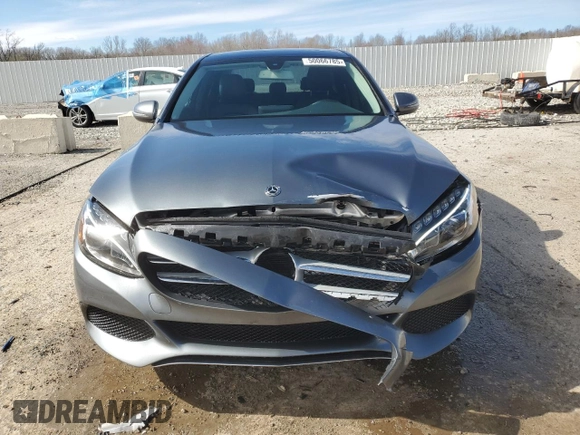 2018 Mercedes-Benz C 300 with VIN 55SWF4KB9JU256444, listed as a Copart auction lot 50066785 with 71,612 mi miles and Salvage Title. Bid and sale history available at DreamBid. Image 5.