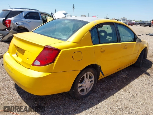 2003 Saturn ION with VIN 1G8AL52F43Z113308, listed as a IAAI auction lot 41973673 with 236,556 mi miles. Bid and sale history available at carsss.com. Image 4.