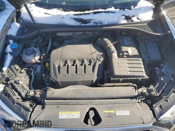 2021 Audi Q3 S line Premium with VIN WA1DECF39M1024927, listed as a Copart auction lot 41340675 with 100,886 mi miles and Salvage Title. Bid and sale history available at carsss.com. Image 14.