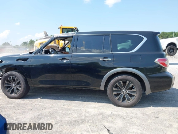 2018 Nissan Armada Platinum with VIN JN8AY2NE5J9731473, listed as a IAAI auction lot 42441530 with 94,033 mi miles and . Bid and sale history available at DreamBid. Image 14.