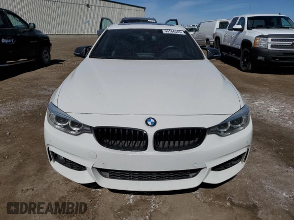 2016 BMW 4 Series 435i xDrive z VIN WBA4B3C59GG344557, wystawiony jako Copart lot #53164045 z przebiegiem 99 094 mil mil oraz Szkoda całkowita • Salvage title. Historia ofert i sprzedaży dostępna na DreamBid. Obrazek 5.