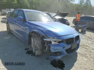 2015 BMW 3 Series 335i xDrive with VIN WBA3B9C53FP705486, listed as a Copart auction lot 57719445 with 76,148 mi miles and Salvage title. Bid and sale history available at DreamBid. Image 13.