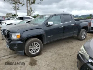 2016 GMC Canyon 4WD SLT z VIN 1GTG6DE39G1160454, wystawiony jako Copart lot #53579315 z przebiegiem 151 953 mil mil oraz Szkoda całkowita • Salvage title. Historia ofert i sprzedaży dostępna na DreamBid. Obrazek 1.